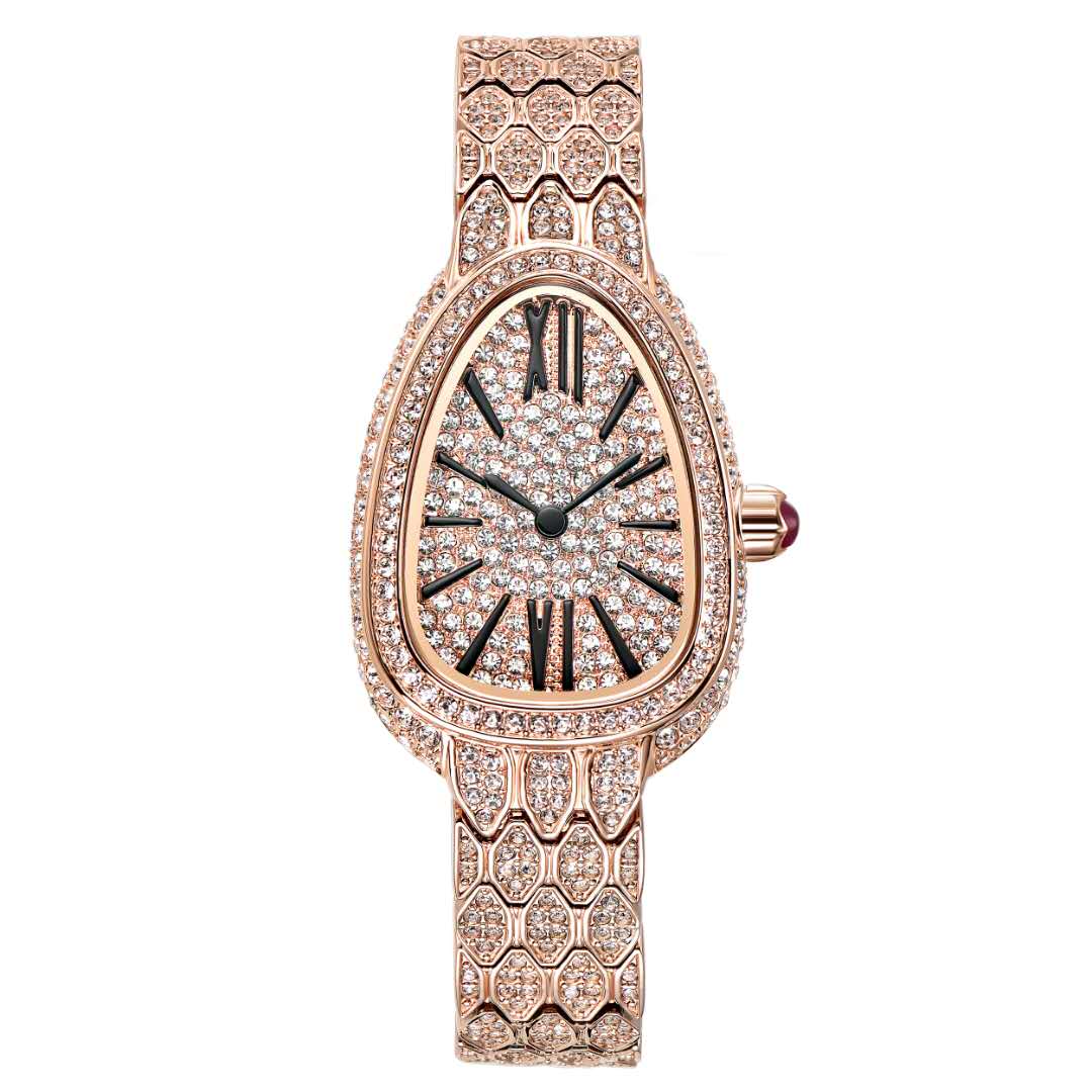 BOSS品牌手表 满天星手表时尚奢华潮流水钻时装表明星同款满钻手链表 B030L