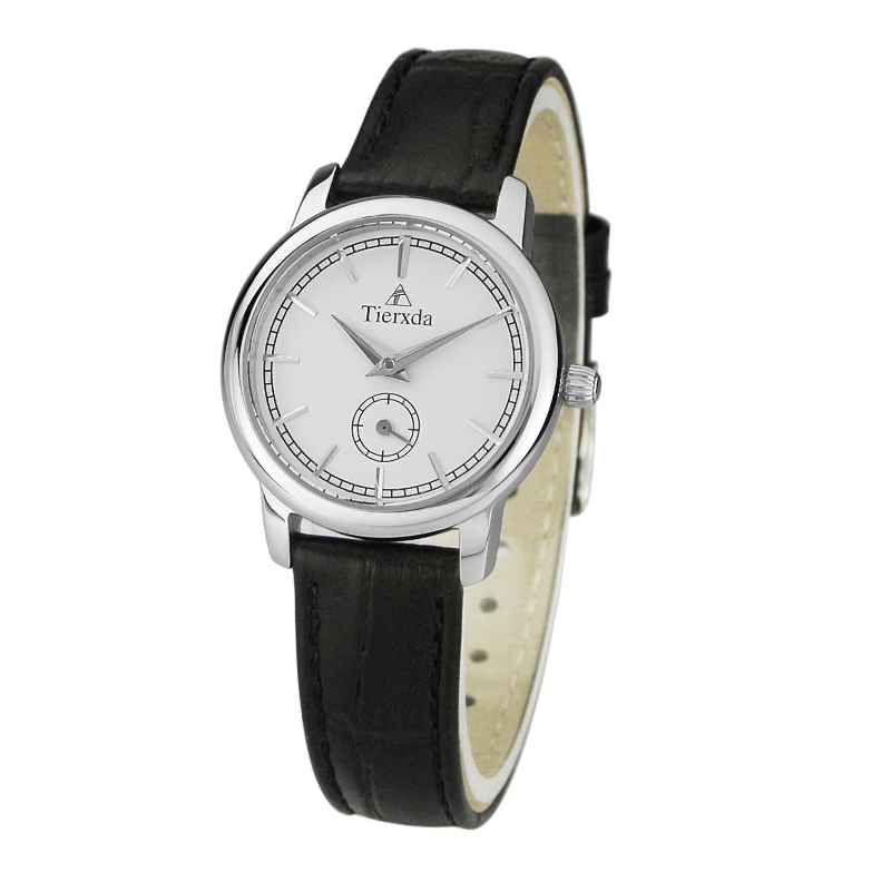 帝达时（Tierxda）手表石英表 简约皮带女士手表 流行时尚女表典雅系列6070L