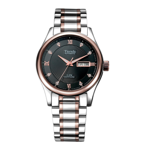 帝达时（Tierxda）手表全自动机械表男表 防水夜光双日历时尚男士手表6061G