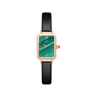 BOSS品牌手表  迷你小绿表轻奢女表精致小表盘气质女士手表
