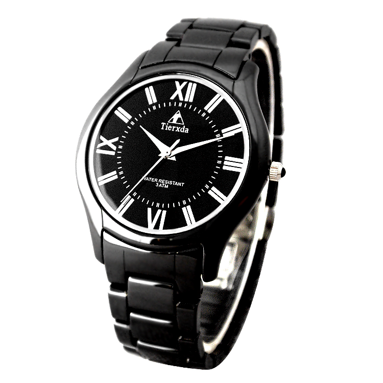 帝达时（Tierxda）手表石英表 韩版时尚陶瓷对表 简约情侣手表8015GL